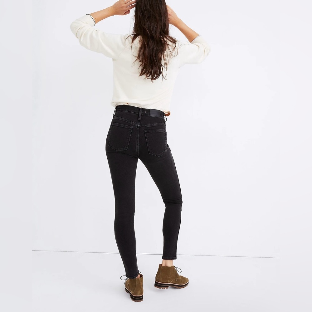 Madewell Tall 10" High-Rise Skinny Jeans - Picture 3 of 12